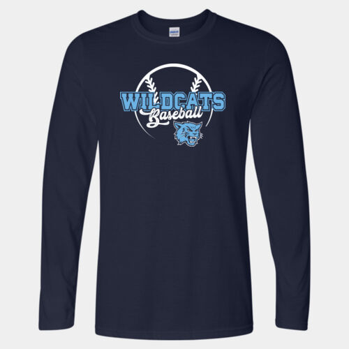 Baseball - Softstyle® Long Sleeve T-Shirt Thumbnail