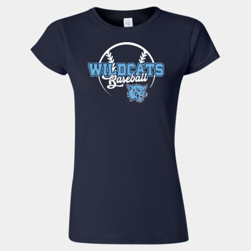Baseball - Softstyle® Women’s T-Shirt Thumbnail