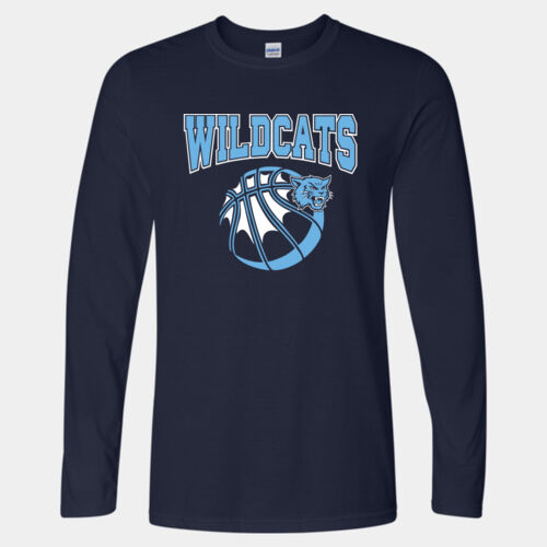 Basketball - Softstyle® Long Sleeve T-Shirt Thumbnail