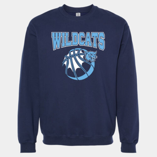Basketball - Softstyle® Midweight Crewneck Sweatshirt Thumbnail
