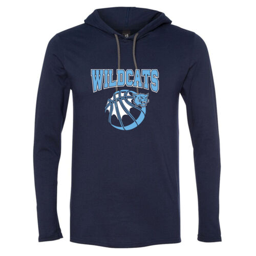 Basketball - Softstyle® Lightweight Hooded Long Sleeve T-Shirt Thumbnail