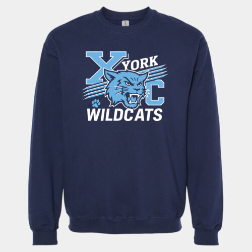 Cross Country - Softstyle® Midweight Crewneck Sweatshirt Thumbnail