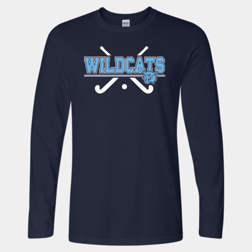 Field Hockey - Softstyle® Long Sleeve T-Shirt Thumbnail