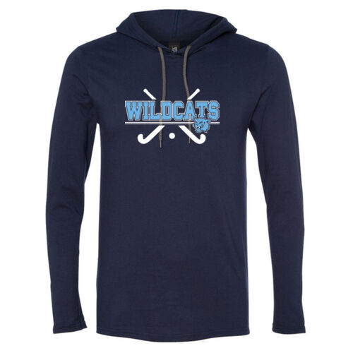 Field Hockey - Softstyle® Lightweight Hooded Long Sleeve T-Shirt Thumbnail