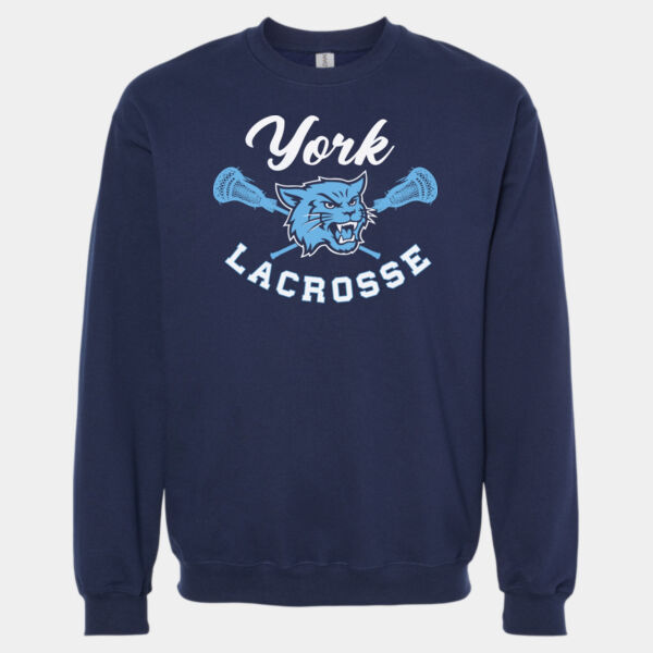 Lacrosse - Softstyle® Midweight Crewneck Sweatshirt Thumbnail