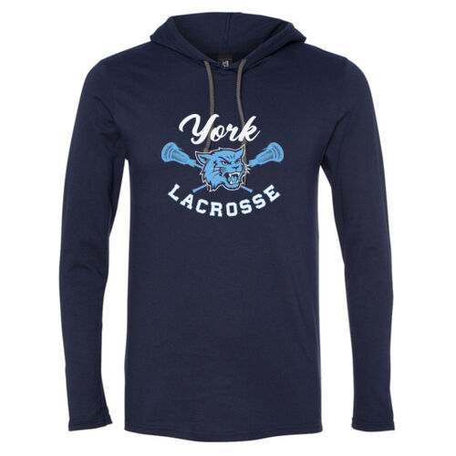 Lacrosse - Softstyle® Lightweight Hooded Long Sleeve T-Shirt Thumbnail