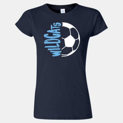 Soccer - Softstyle® Women’s T-Shirt Thumbnail