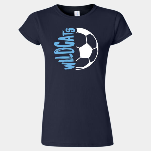Soccer - Softstyle® Women’s T-Shirt Thumbnail