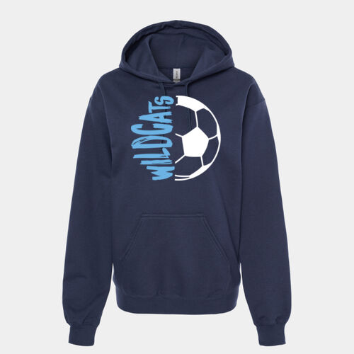 Soccer - Softstyle® Hooded Sweatshirt Thumbnail