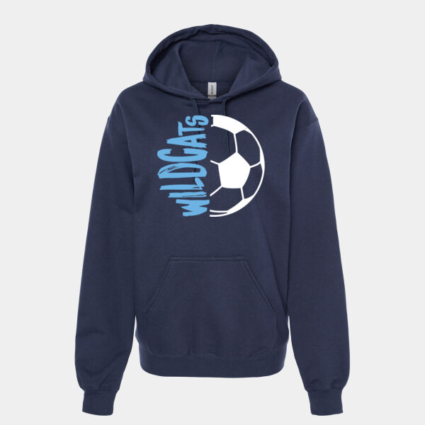 Soccer - Softstyle® Hooded Sweatshirt Thumbnail