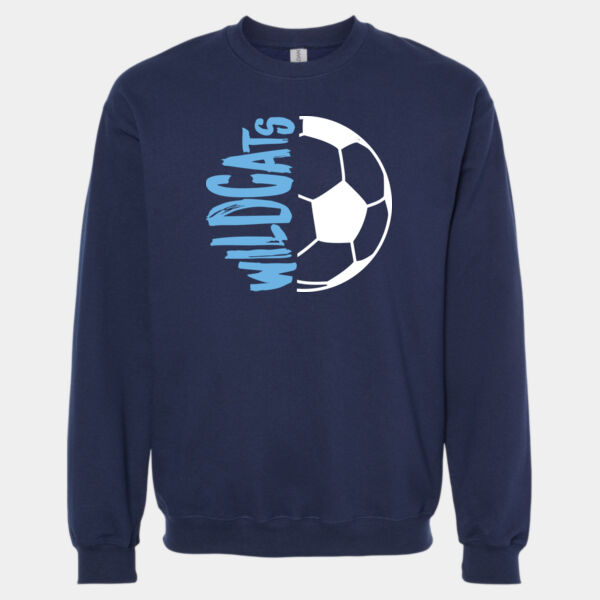 Soccer - Softstyle® Midweight Crewneck Sweatshirt Thumbnail