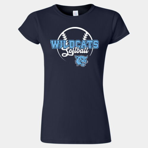 Softball - Softstyle® Women’s T-Shirt Thumbnail