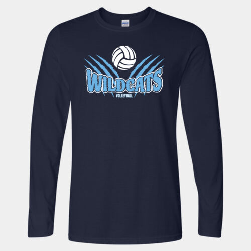 Volleyball - Softstyle® Long Sleeve T-Shirt Thumbnail