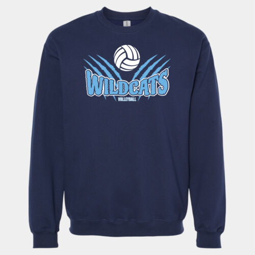Volleyball - Softstyle® Midweight Crewneck Sweatshirt Thumbnail