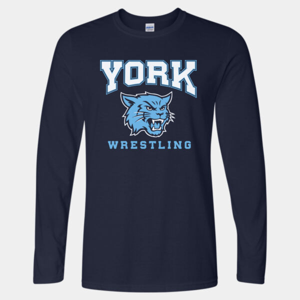 Wrestling - Softstyle® Long Sleeve T-Shirt Thumbnail