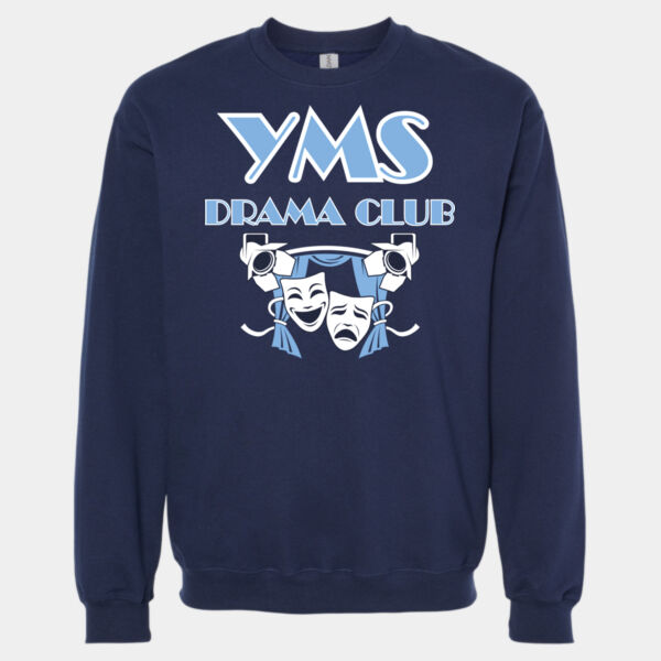 Drama Club  - Softstyle® Midweight Crewneck Sweatshirt Thumbnail