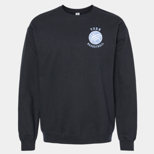 BASKETBALL.   - Softstyle® Midweight Crewneck Sweatshirt Thumbnail