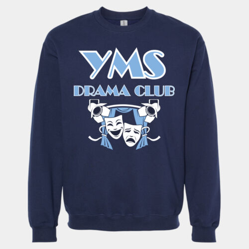 DRAMA CLUB - Softstyle® Midweight Crewneck Sweatshirt Thumbnail