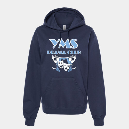 DRAMA CLUB - Softstyle® Hooded Sweatshirt Thumbnail