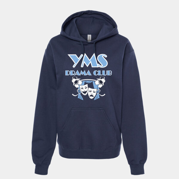 DRAMA CLUB - Softstyle® Hooded Sweatshirt Thumbnail