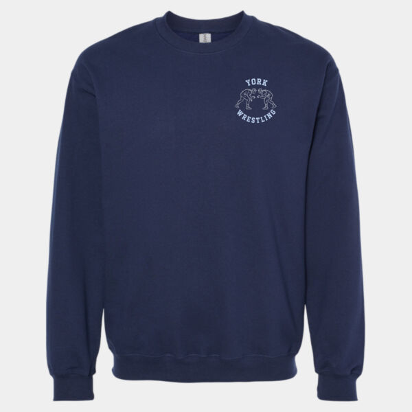 WRESTLING - Softstyle® Midweight Crewneck Sweatshirt Thumbnail