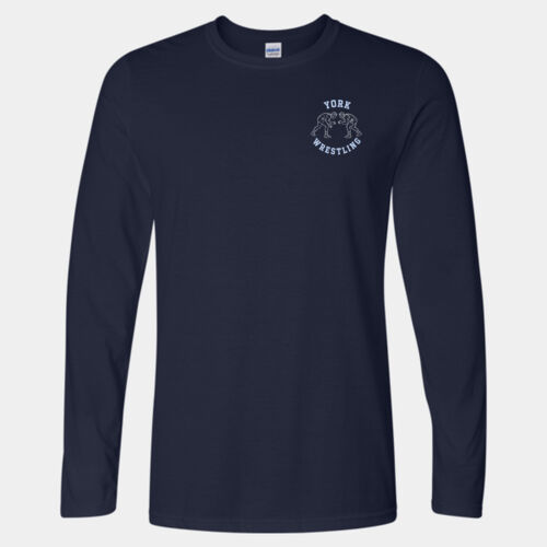 WRESTLING - Softstyle® Long Sleeve T-Shirt Thumbnail