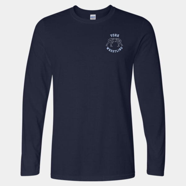 WRESTLING - Softstyle® Long Sleeve T-Shirt Thumbnail