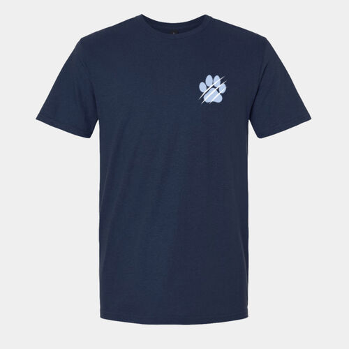 WILDCAT PAW PRINT - Softstyle® T-Shirt Thumbnail