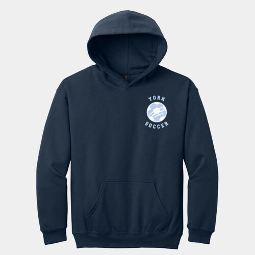 SOCCER - Softstyle® Youth Midweight Fleece Hoodie Thumbnail