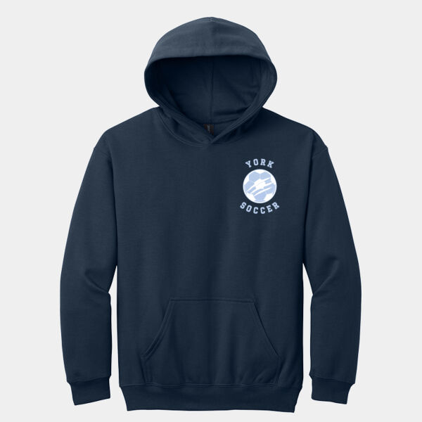 SOCCER - Softstyle® Youth Midweight Fleece Hoodie Thumbnail