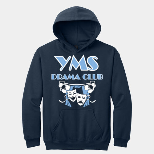 DRAMA CLUB - Softstyle® Youth Midweight Fleece Hoodie Thumbnail