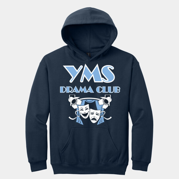 DRAMA CLUB - Softstyle® Youth Midweight Fleece Hoodie Thumbnail