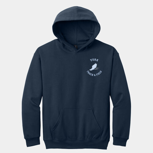 TRACK & FIELD - Softstyle® Youth Midweight Fleece Hoodie Thumbnail