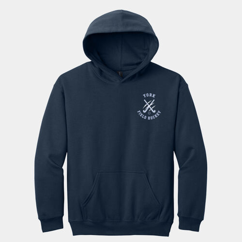 FIELD HOCKEY - Softstyle® Youth Midweight Fleece Hoodie Thumbnail