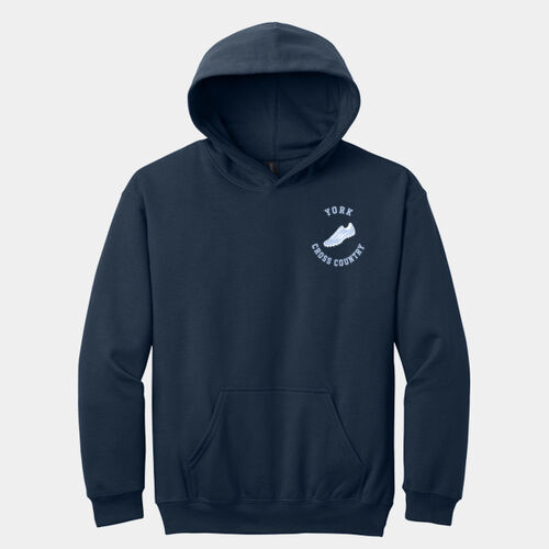 CROSS COUNTRY - Softstyle® Youth Midweight Fleece Hoodie Thumbnail