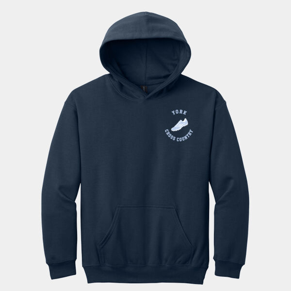 CROSS COUNTRY - Softstyle® Youth Midweight Fleece Hoodie Thumbnail