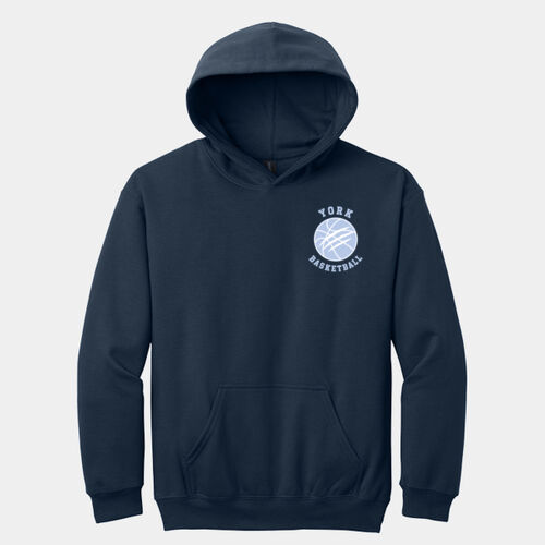 BASKETBALL - Softstyle® Youth Midweight Fleece Hoodie Thumbnail