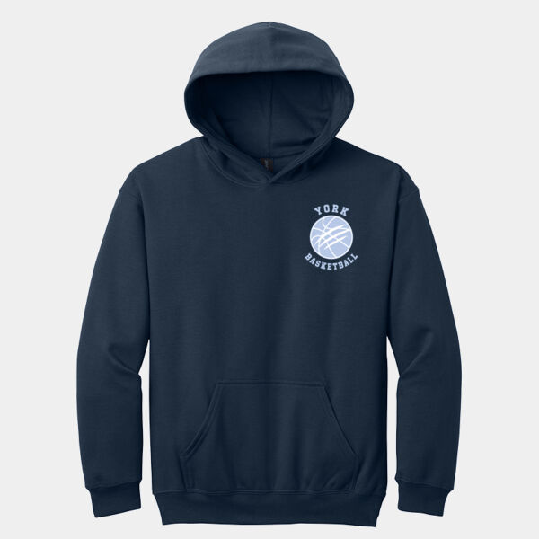BASKETBALL - Softstyle® Youth Midweight Fleece Hoodie Thumbnail