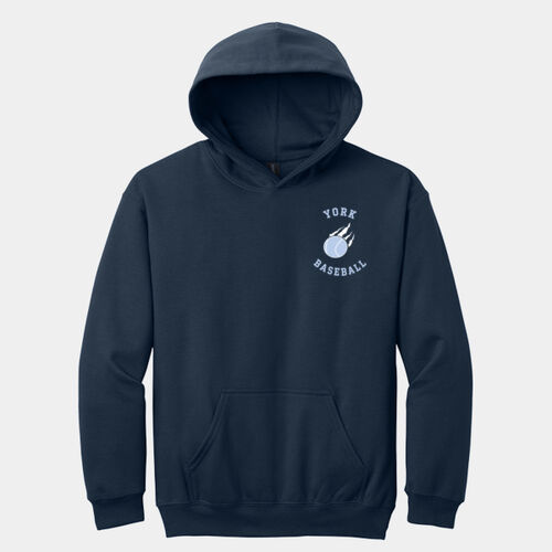 BASEBALL - Softstyle® Youth Midweight Fleece Hoodie Thumbnail