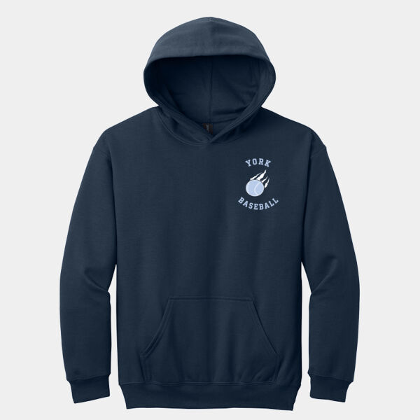 BASEBALL - Softstyle® Youth Midweight Fleece Hoodie Thumbnail